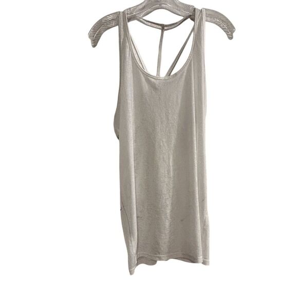 C9 Champion Women's White Strappy Back Tank Top Size M Athleisure - Picture 1 of 10